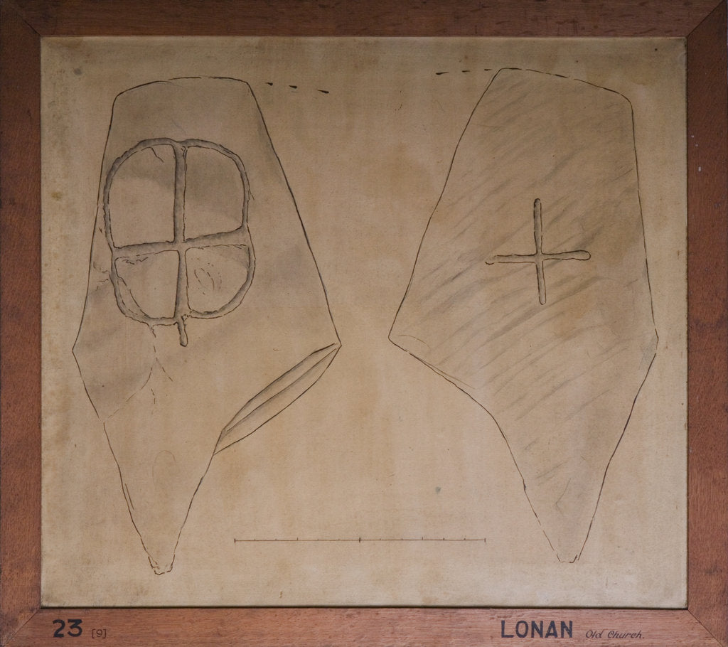 Detail of Lonan Cross Slab by Philip Moore Callow Kermode