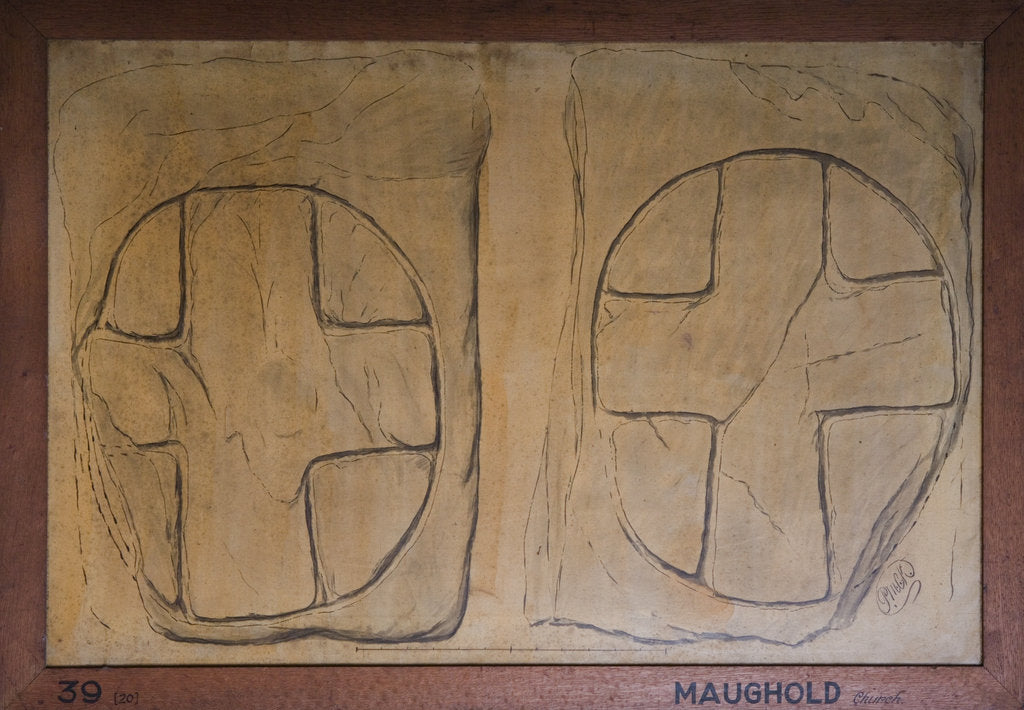 Detail of Maughold Cross Slab by Philip Moore Callow Kermode