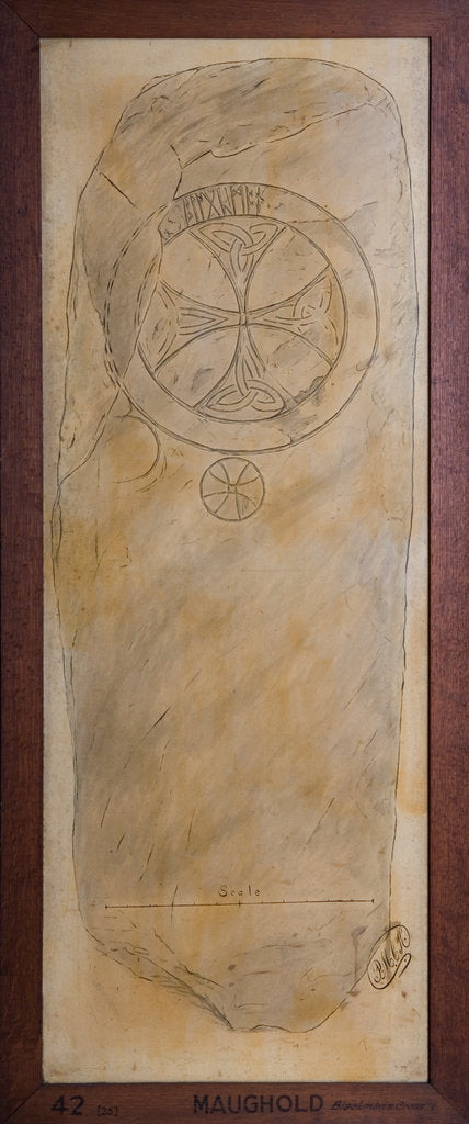 Detail of Blackman's Cross Slab by Philip Moore Callow Kermode