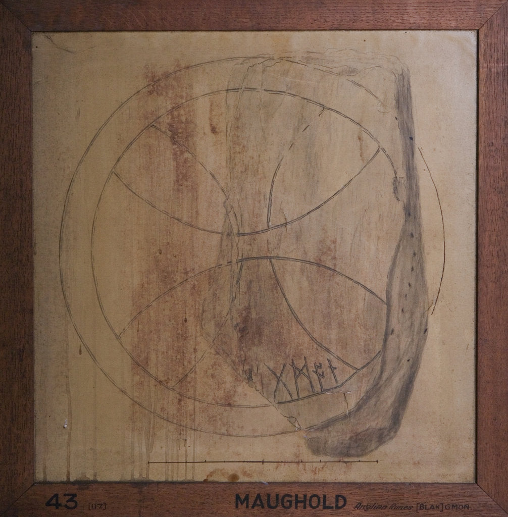 Detail of Maughold Cross Slab by Philip Moore Callow Kermode