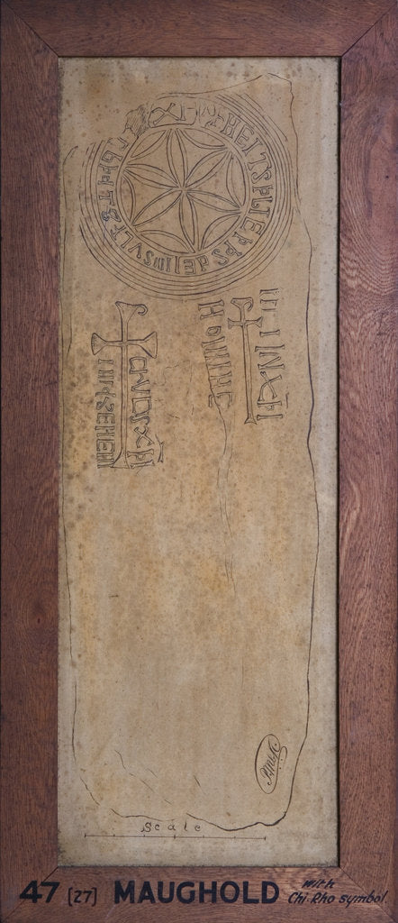 Detail of Irneit's Cross Slab by Philip Moore Callow Kermode