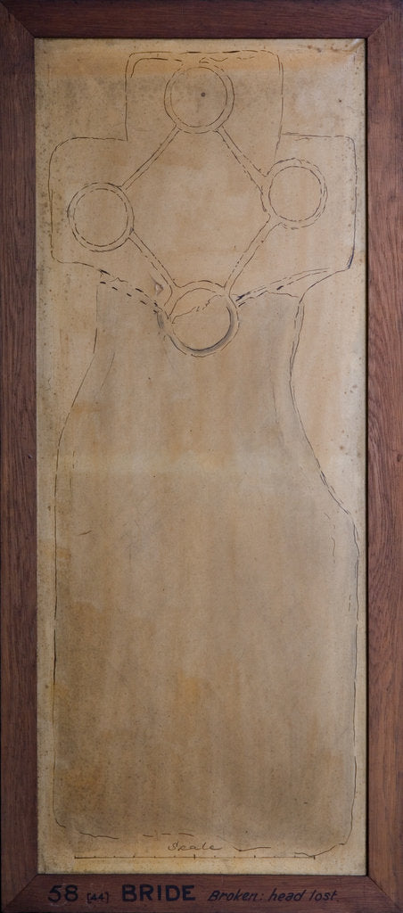 Detail of Bride Cross Slab by Philip Moore Callow Kermode