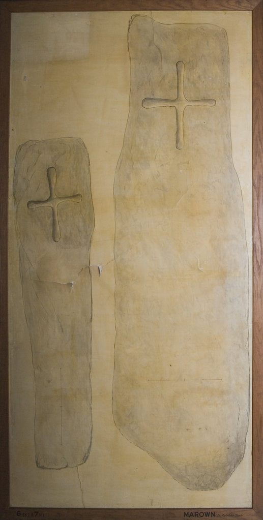 Detail of St Patrick's Chair Cross Slab by Philip Moore Callow Kermode