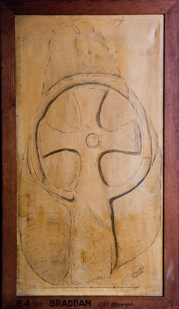 Detail of Braddan Cross Slab by Philip Moore Callow Kermode