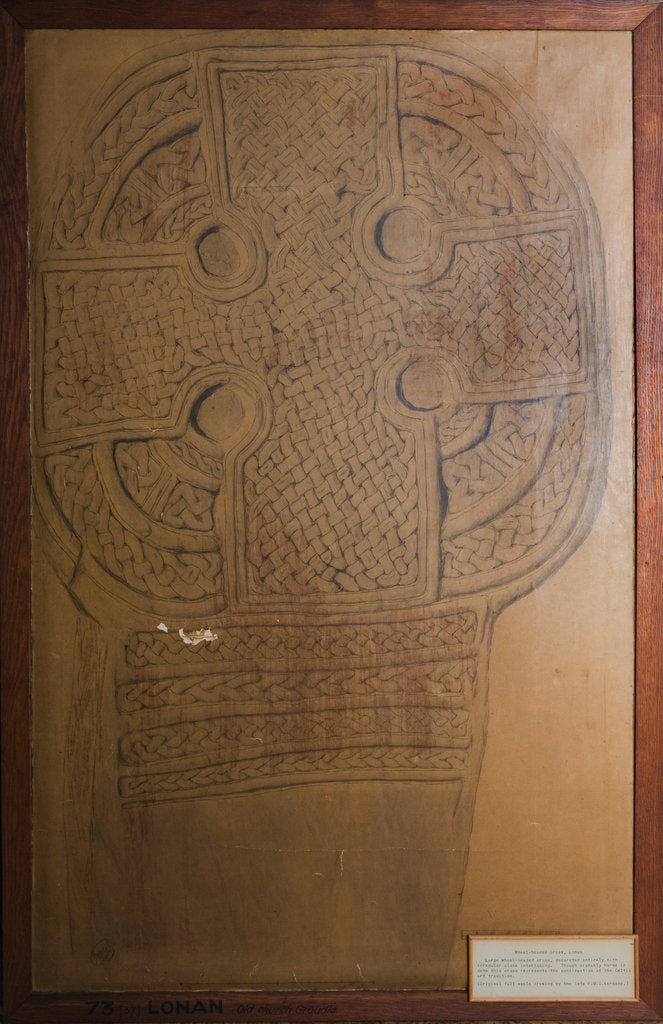 Detail of Lonan Cross Slab by Philip Moore Callow Kermode