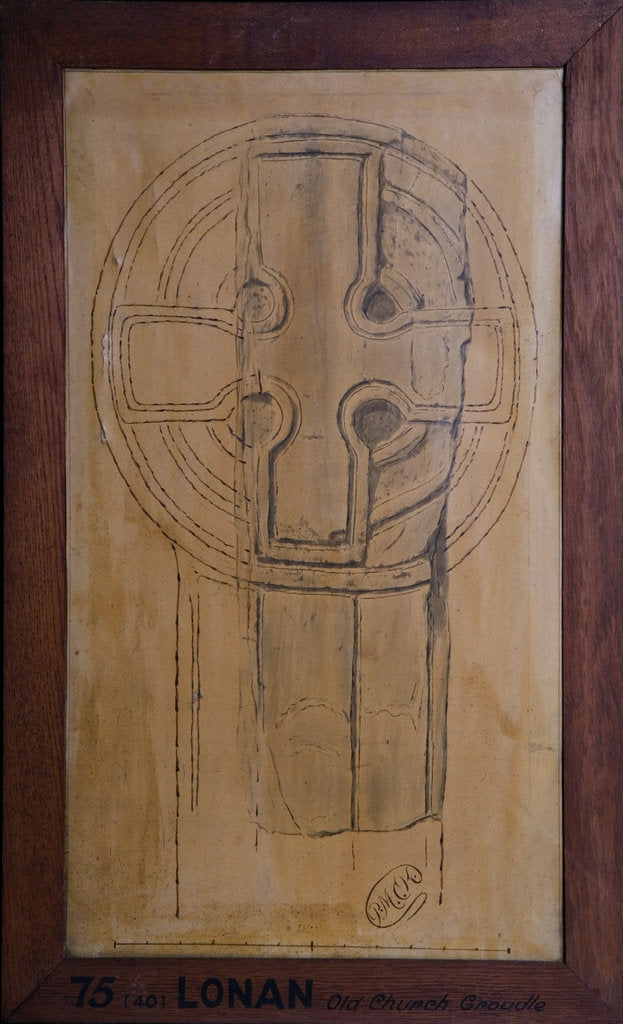 Detail of Lonan Cross Slab by Philip Moore Callow Kermode