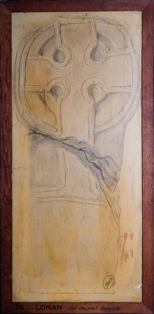 Detail of Lonan Cross Slab by Philip Moore Callow Kermode
