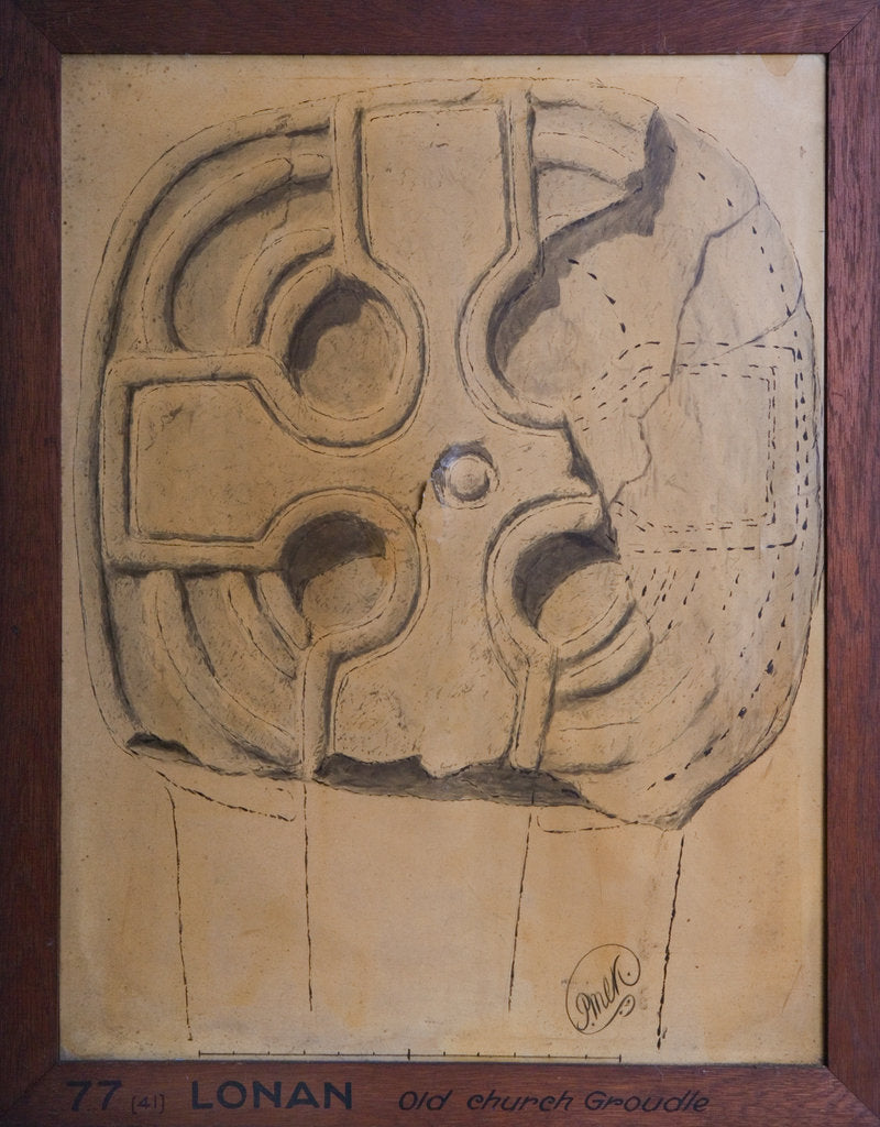 Detail of Lonan Cross Slab by Philip Moore Callow Kermode