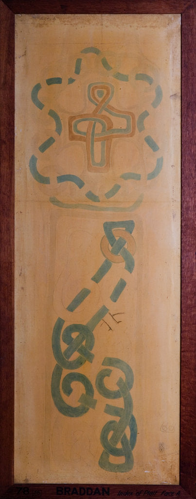Detail of Braddan Cross Slab by Philip Moore Callow Kermode