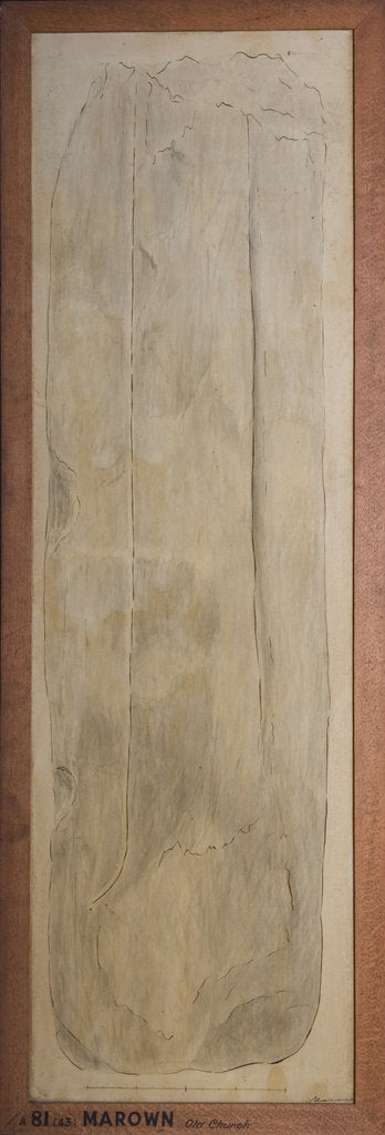 Detail of St Runn's Cross Slab by Philip Moore Callow Kermode