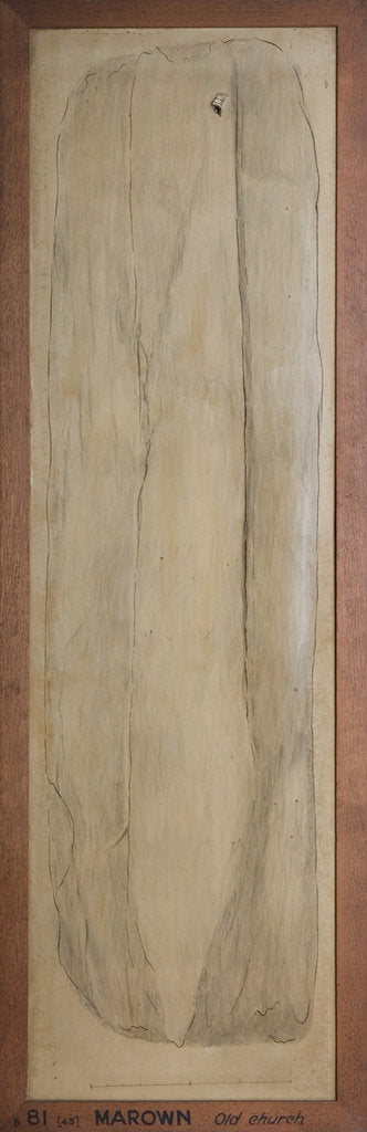 Detail of St Runn's Cross Slab by Philip Moore Callow Kermode