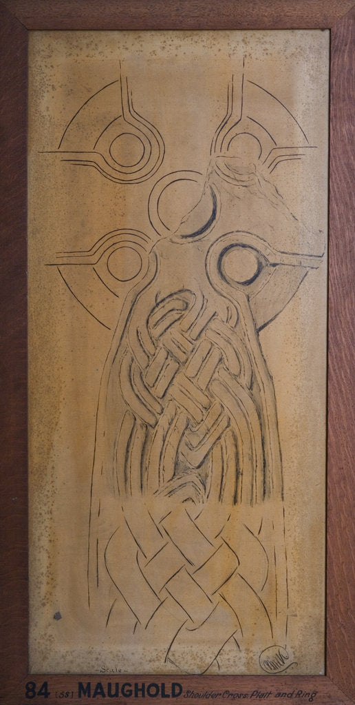 Detail of Maughold Cross Slab by Philip Moore Callow Kermode