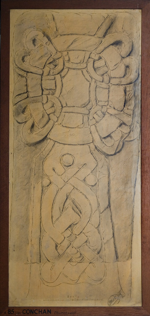 Detail of Onchan Cross Slab by Philip Moore Callow Kermode