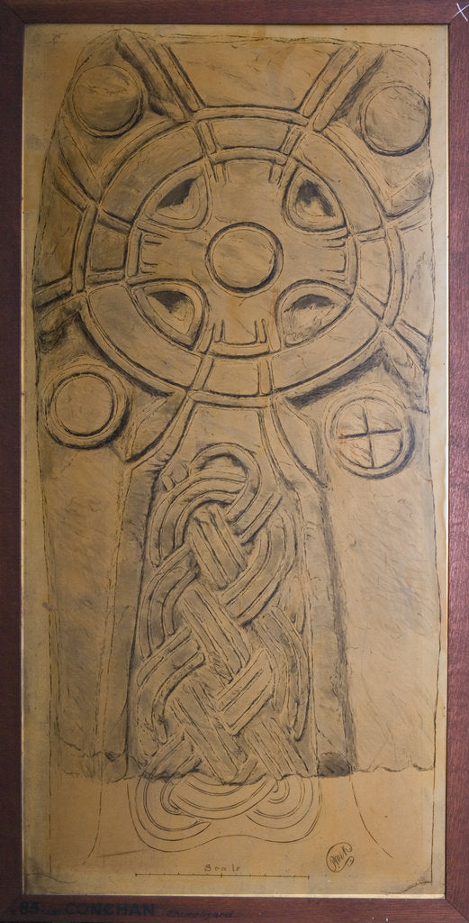 Detail of Onchan Cross Slab by Philip Moore Callow Kermode
