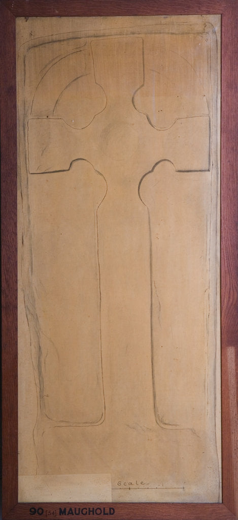 Detail of Maughold Cross Slab by Philip Moore Callow Kermode
