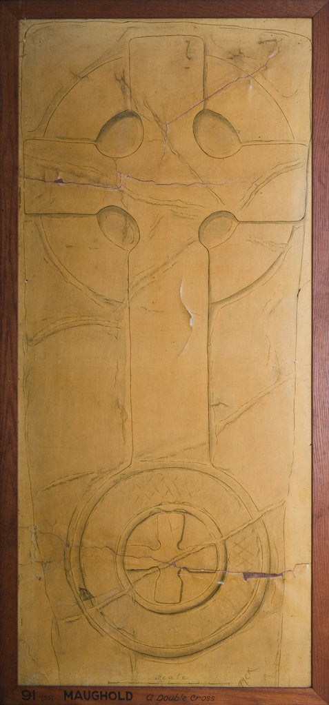 Detail of Maughold Cross Slab by Philip Moore Callow Kermode