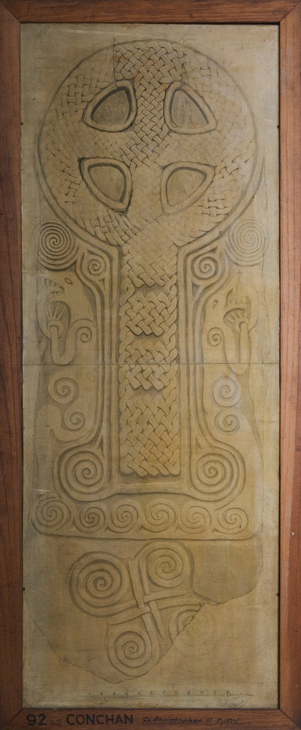 Detail of St Catherine's Garden Cross Slab by Philip Moore Callow Kermode