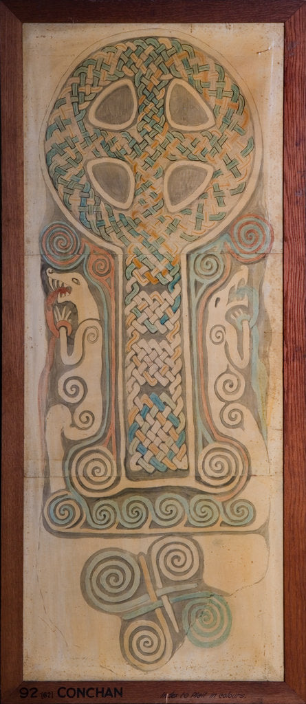 Detail of St Catherine's Garden Cross Slab by Philip Moore Callow Kermode