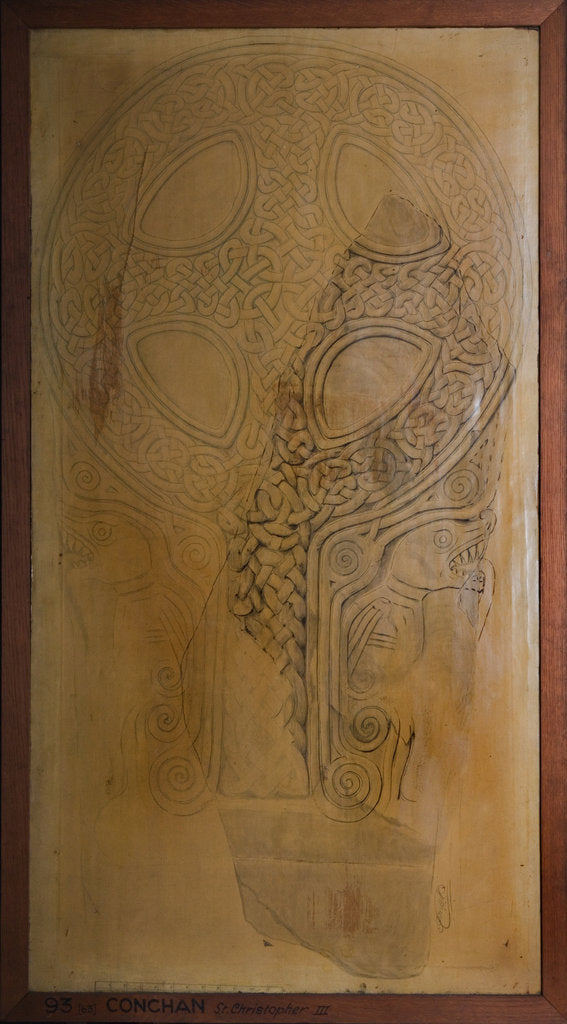 Detail of Onchan Cross Slab by Philip Moore Callow Kermode