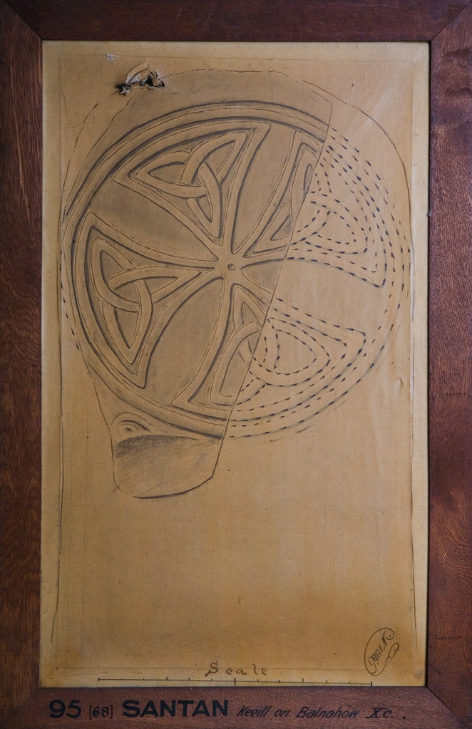 Detail of Balnahowe Cross Slab by Philip Moore Callow Kermode