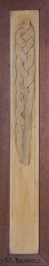 Detail of Maughold Cross Slab by Philip Moore Callow Kermode