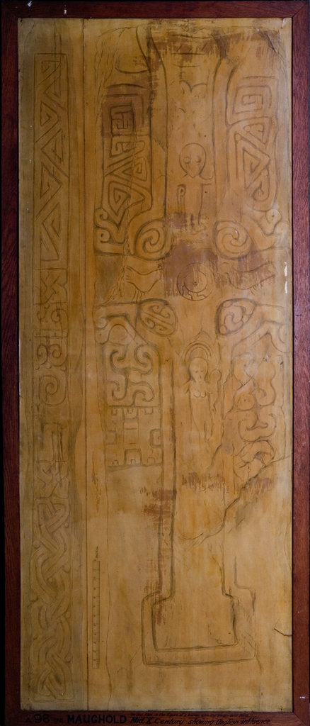 Detail of Maughold Cross Slab by Philip Moore Callow Kermode