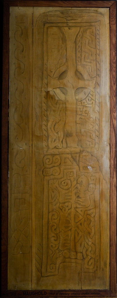 Detail of Maughold Cross Slab by Philip Moore Callow Kermode