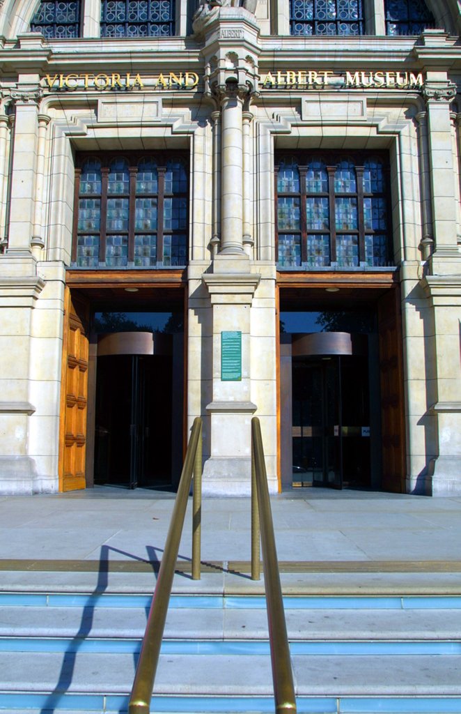 Detail of Main Entrance to the V&A Museum by Anonymous