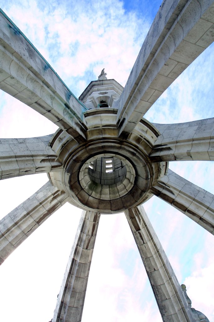 Detail of Main Tower of the V&A Museum by Anonymous
