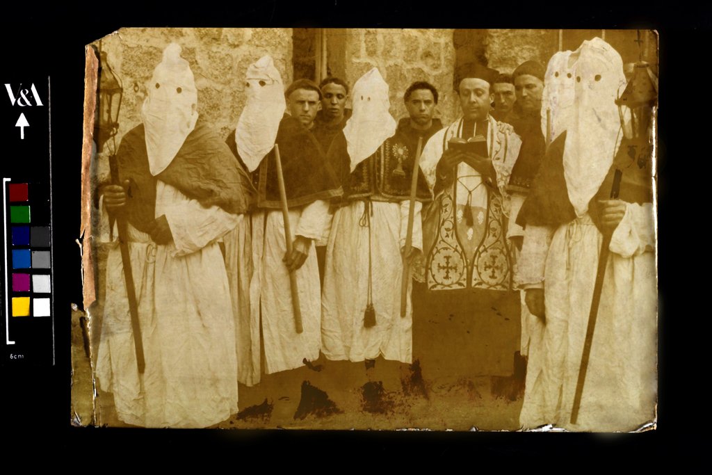 Detail of A Religious Procession by Andrew Pitcairn-Knowles