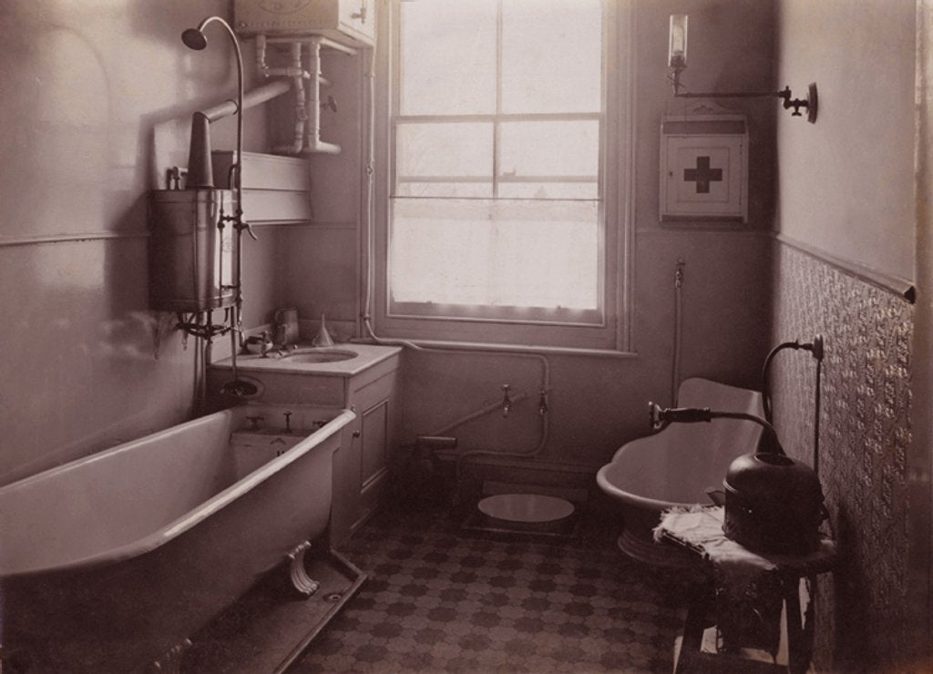 Detail of Bathroom at Riposo by Andrew Pitcairn-Knowles