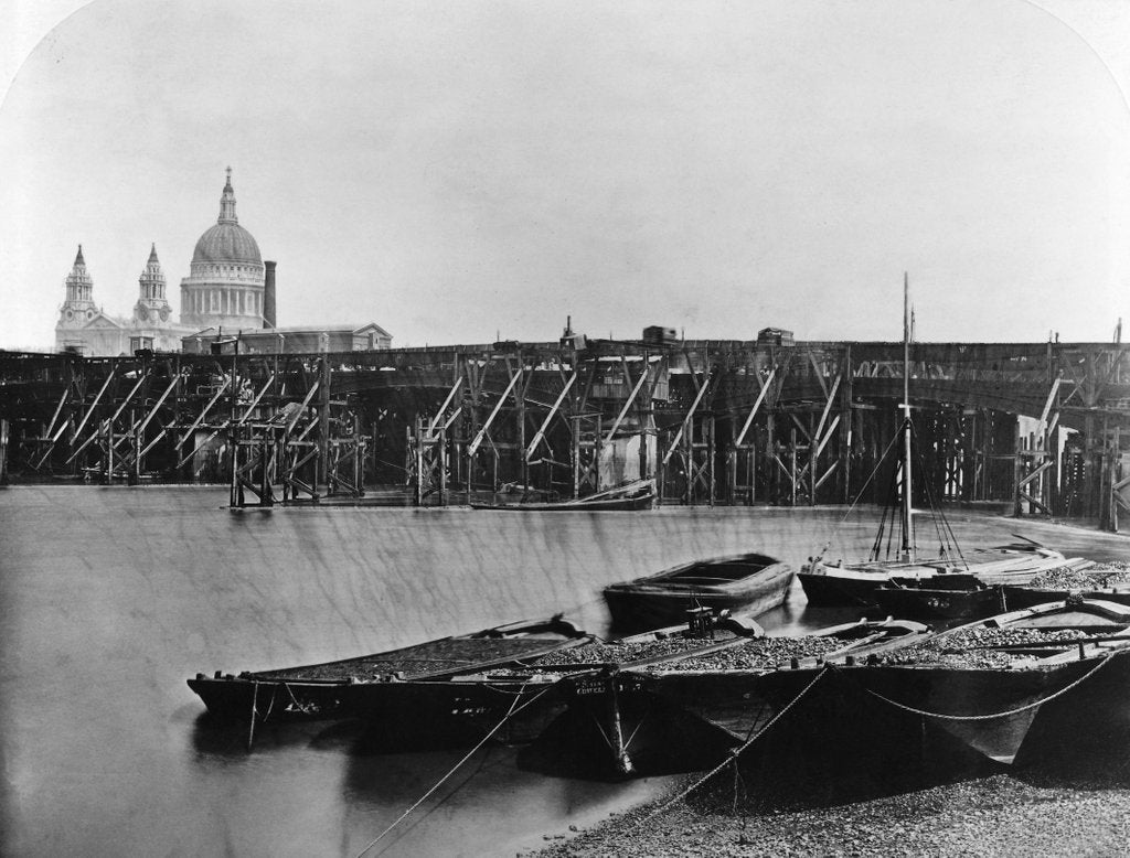 Detail of Blackfriars Bridge by Unknown