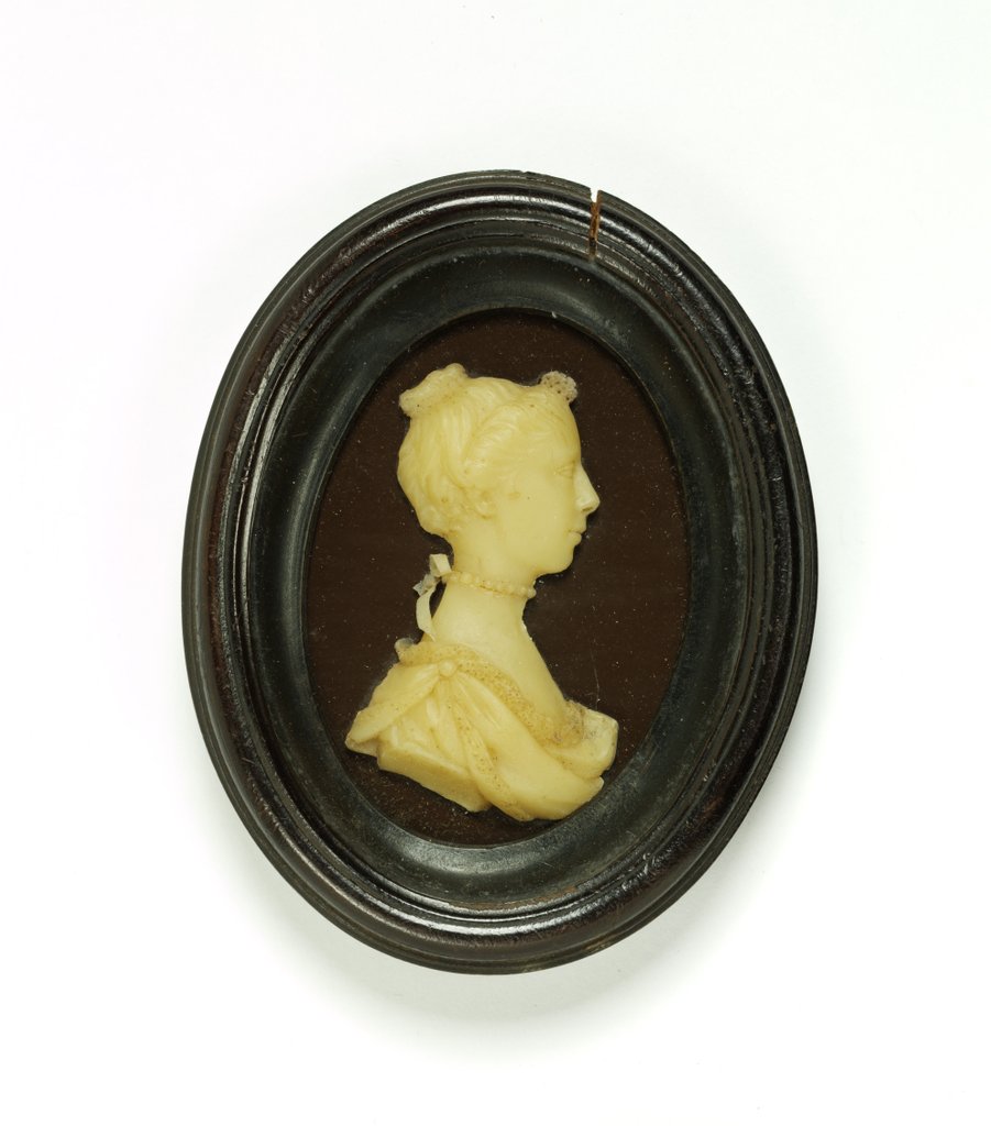 Detail of Honourable Miss Molesworth by James Tassie