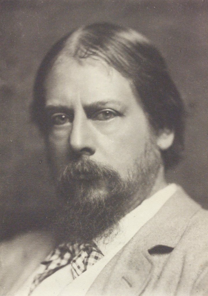 Detail of Sir William Blake Richmond by Frederick Hollyer