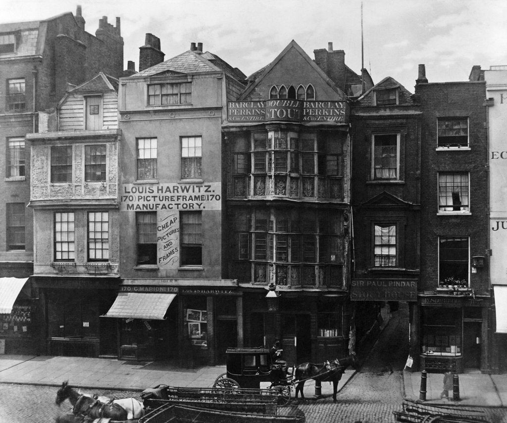 Detail of The Sir Paul Pindar, Bishopsgate by Unknown