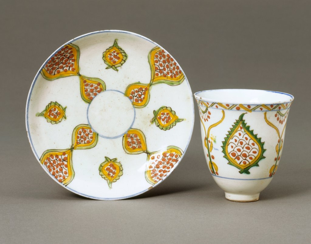 Detail of Coffee cup & saucer by Unknown