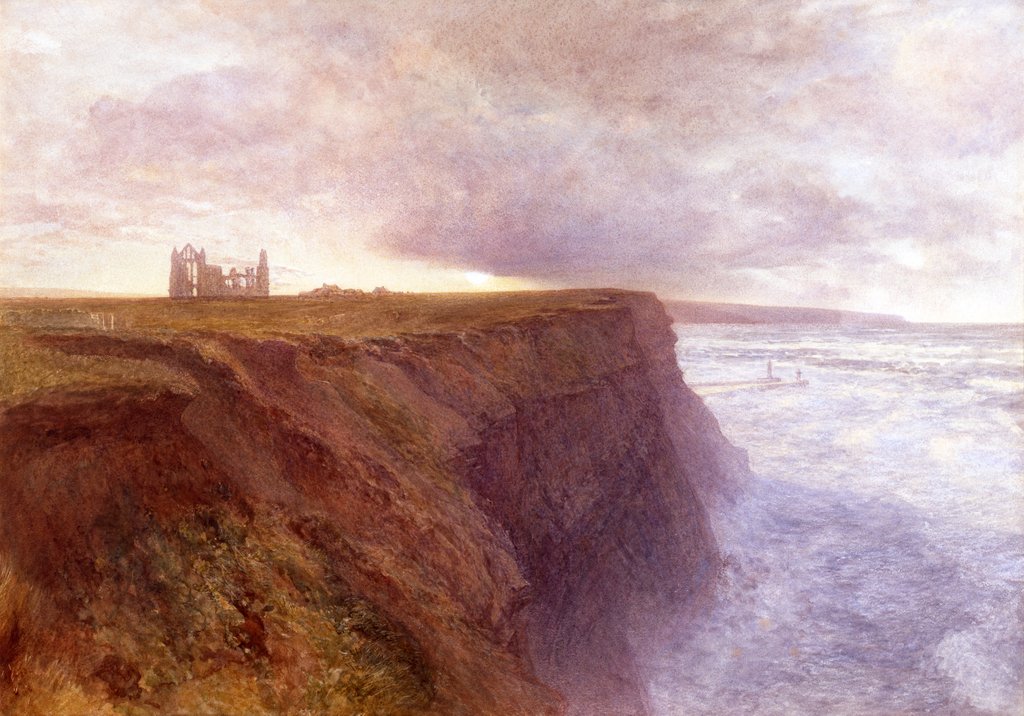 Detail of Wind of the Eastern Sea by Alfred William Hunt