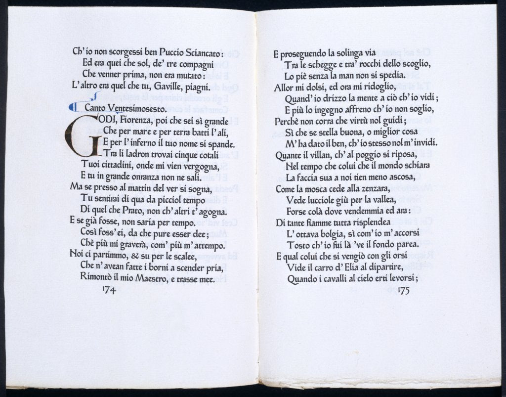 Detail of Chio mon scorgessi ben Puccio Sciancato by Edward Moore