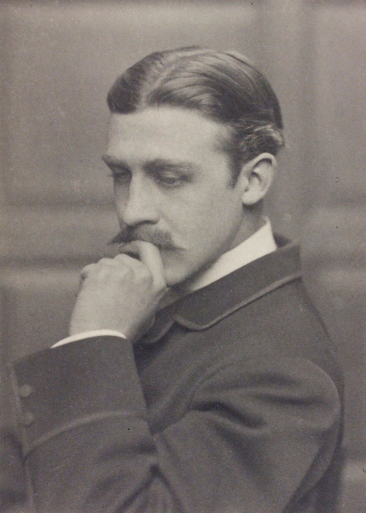 Detail of Sir James Rennell Rodd by Frederick Hollyer
