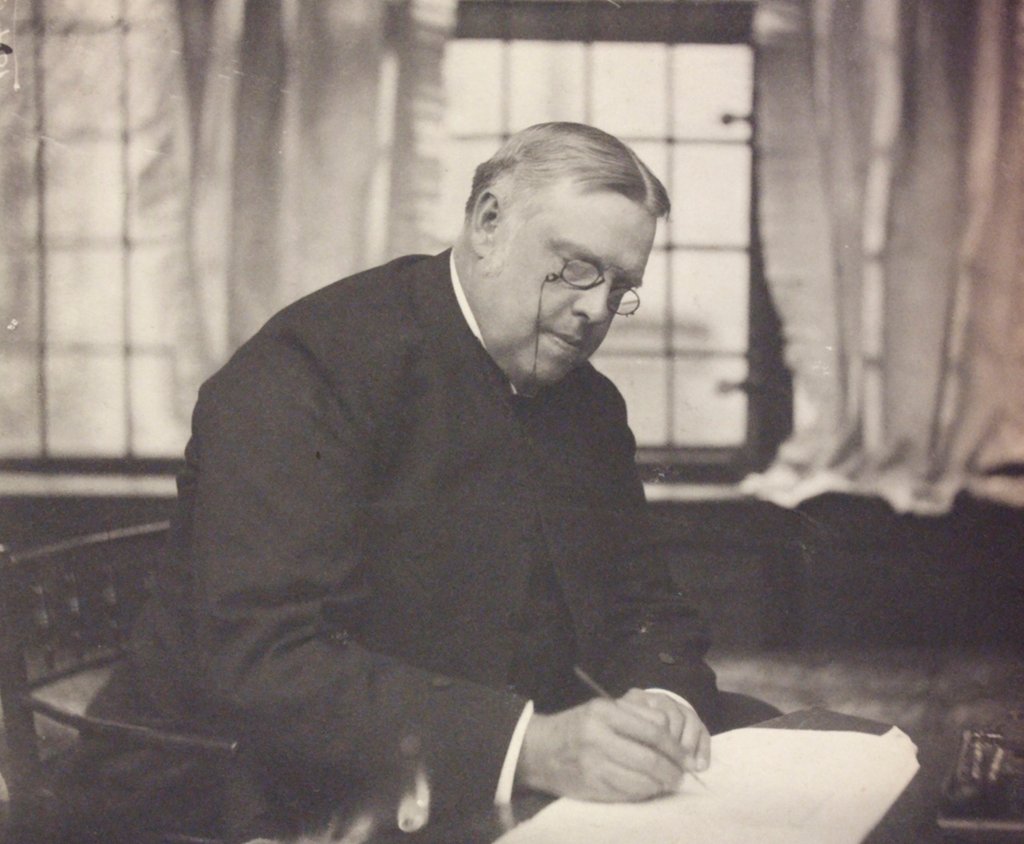 Detail of Reverend McVickey, Bishop of Rhode Island by Frederick Hollyer