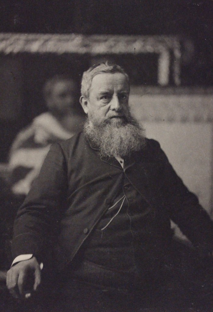 Detail of Marquess of Ripon by Frederick Hollyer