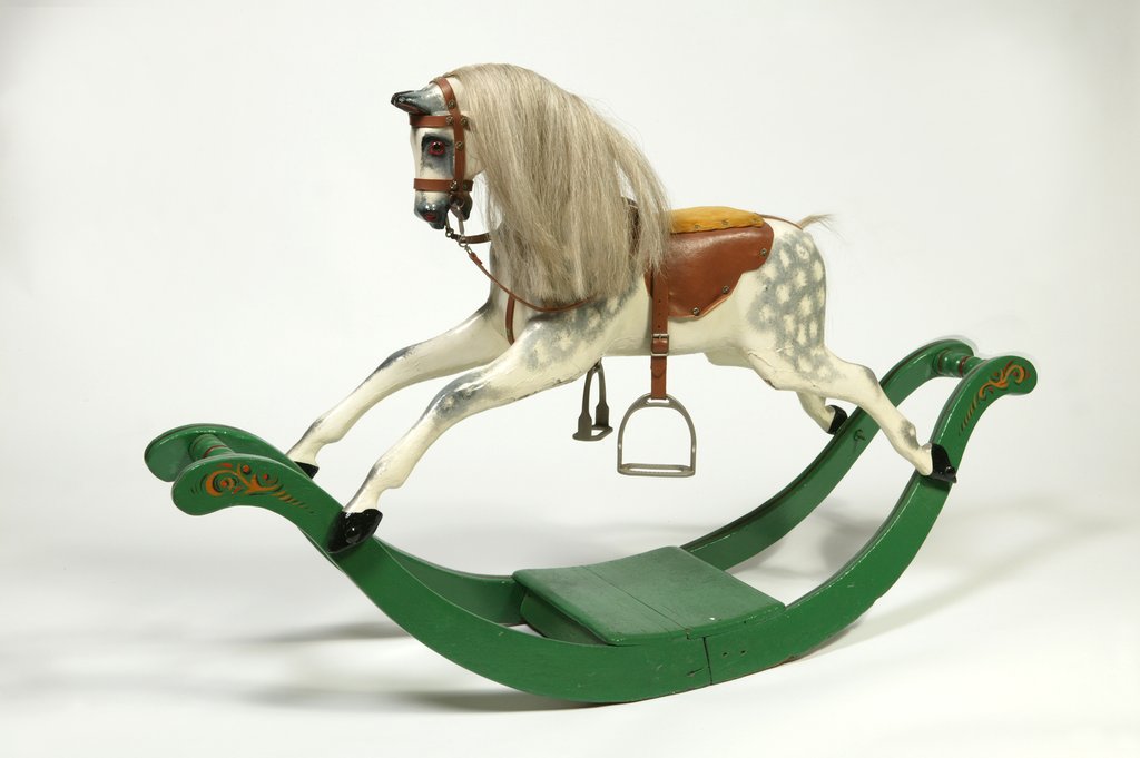 Detail of Rocking horse by Unknown