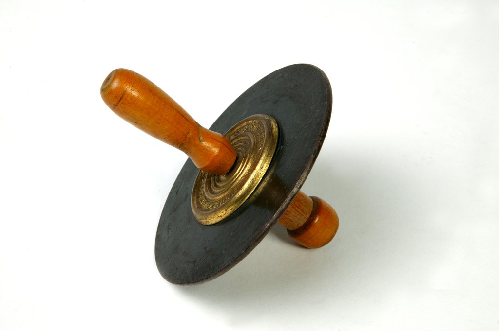 Detail of Spinning top by Unknown