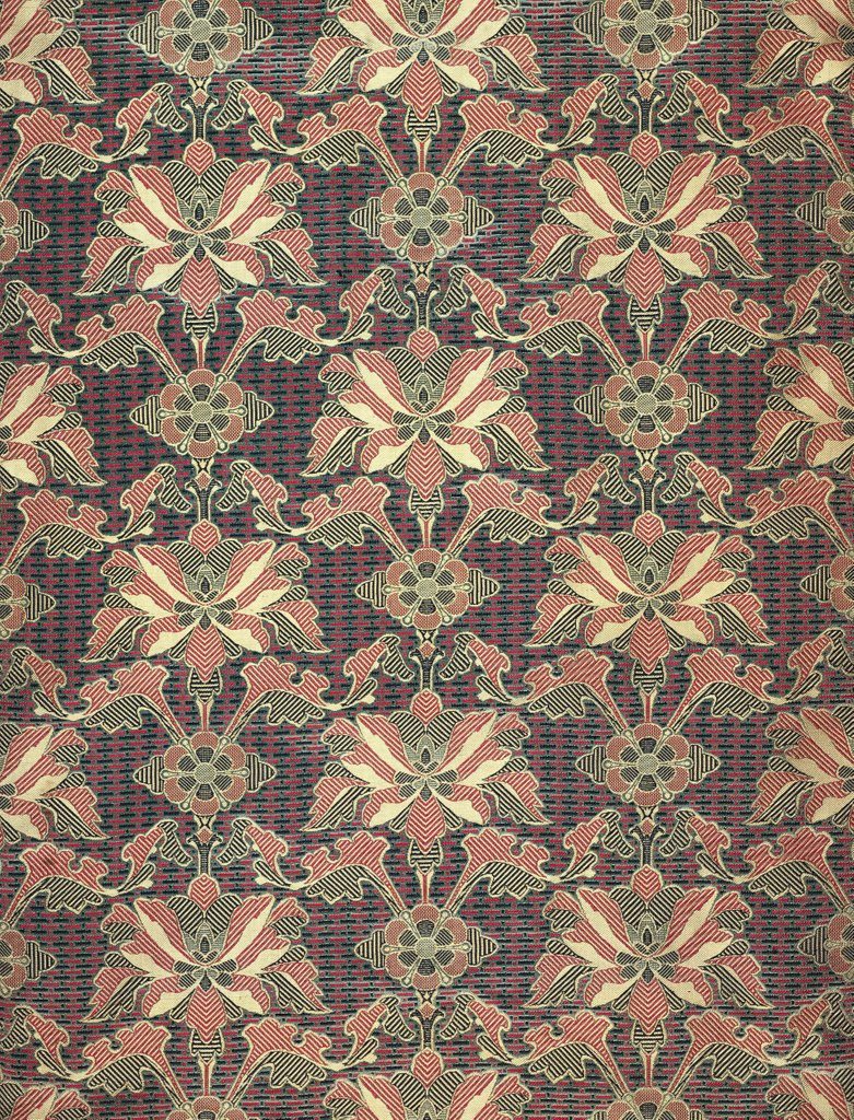 Detail of Sultan furnishing fabric by Owen Jones