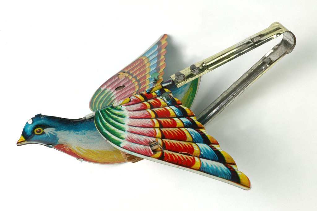 Detail of Mechanical bird toy by Unknown