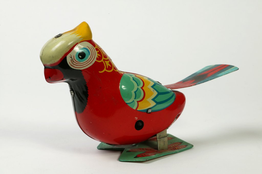Detail of Clockwork parrot by Unknown