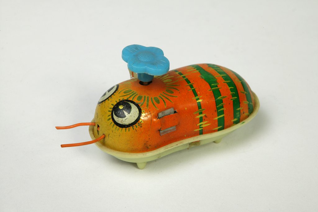 Detail of Clockwork toy bee by Unknown