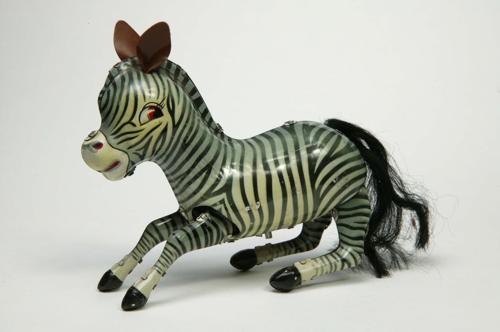 Detail of Clockwork zebra by Unknown