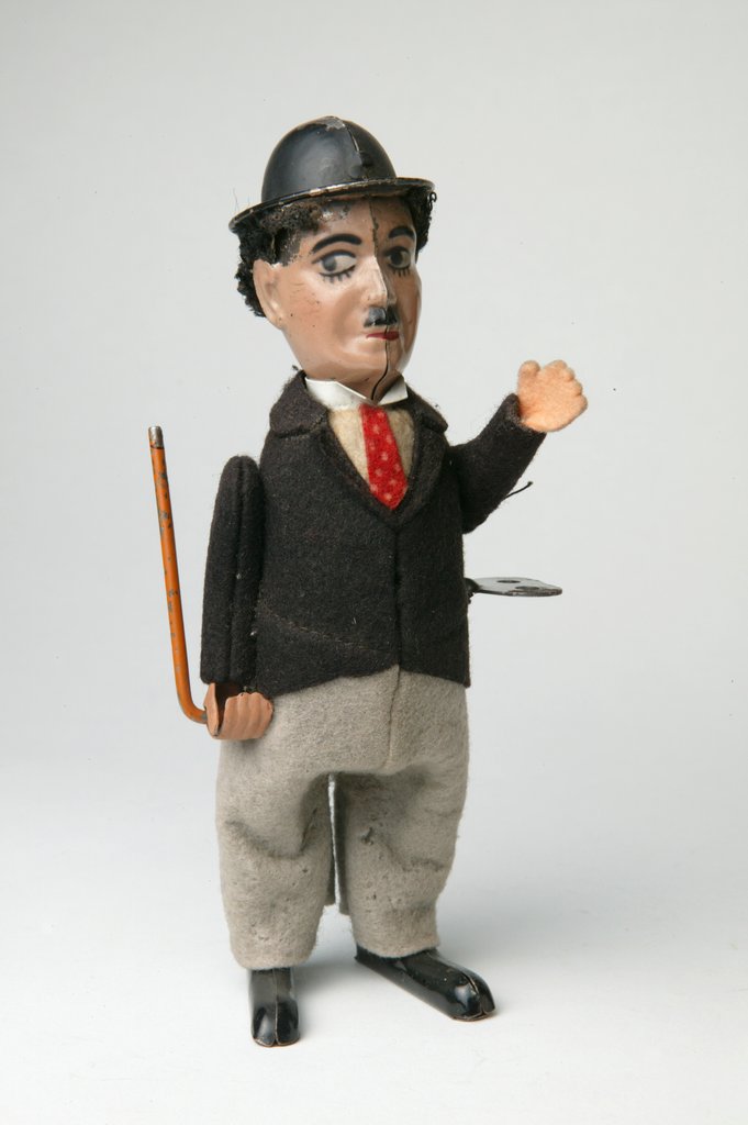 Detail of Clockwork toy figure of Charlie Chaplin by Unknown
