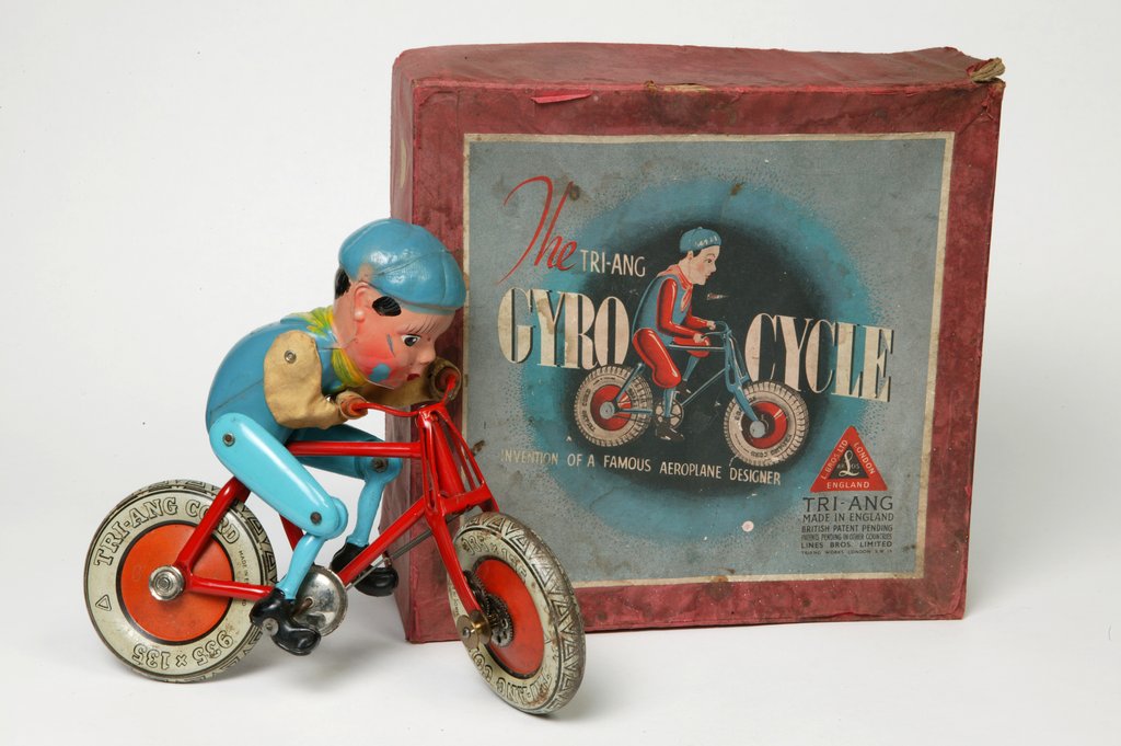 Detail of Gyrocycle by Triang